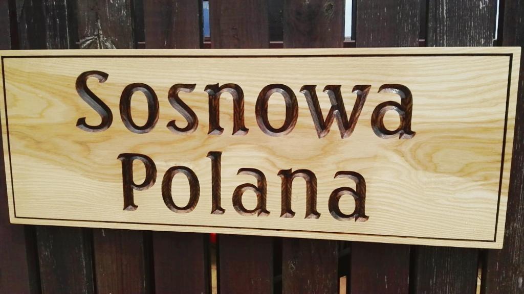 Szyld Sosnowa Polana - Sosnowa Polana Białowieża